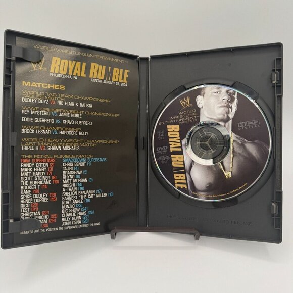 WWE Royal Rumble 2004 - 1-Disc DVD Set - Good - Picture 3 of 4